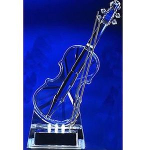 Icy Craft violin blank light up trophy